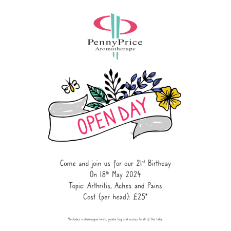 Penny Price Aromatherapy - Open Day - May 18th 2024